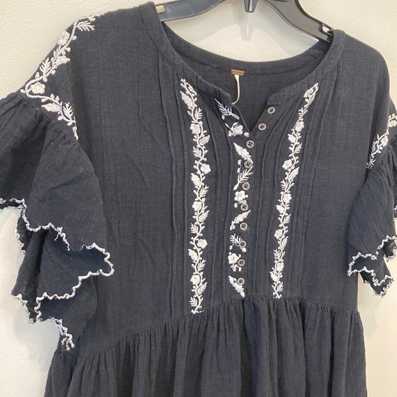 Free People Santiago Embroidered Dress - Picture 5 of 9